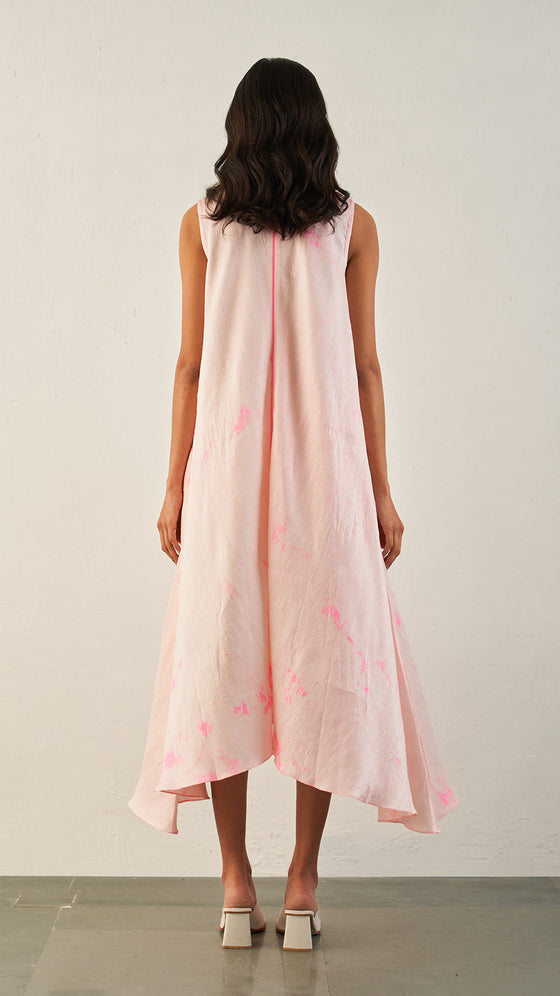Sorbet Surface Dress-Pink