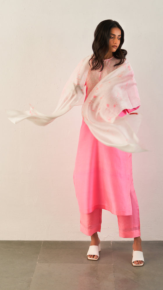 Icicle Kurta - Pink