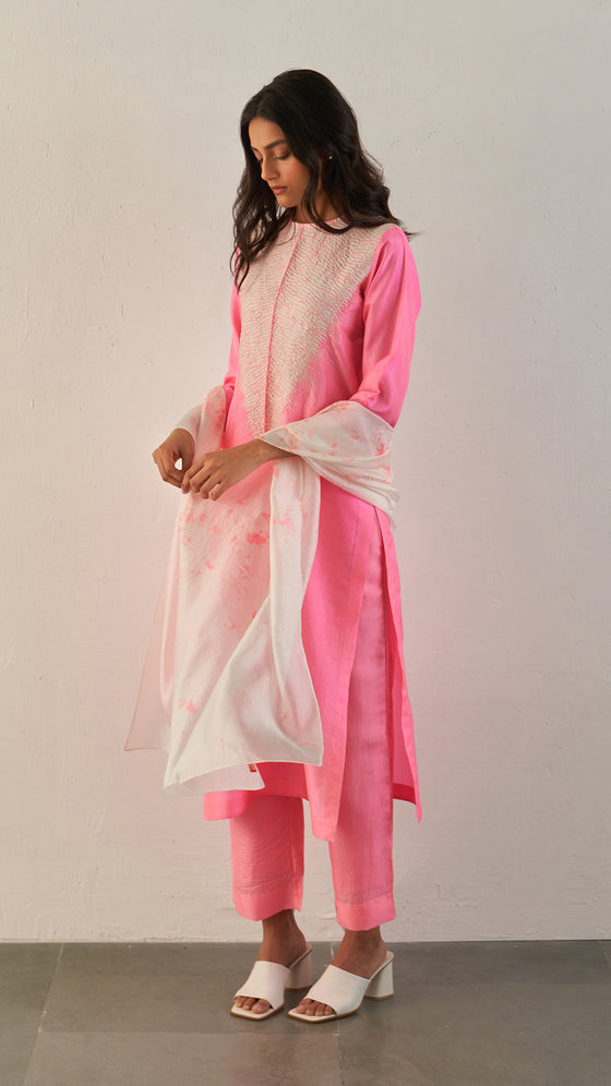Icicle Kurta - Pink