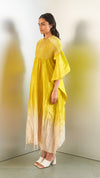 SECTOR KAFTAN - METALLIC LIME