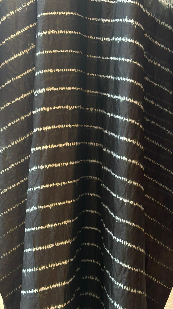 Striped Shibori Kaftan