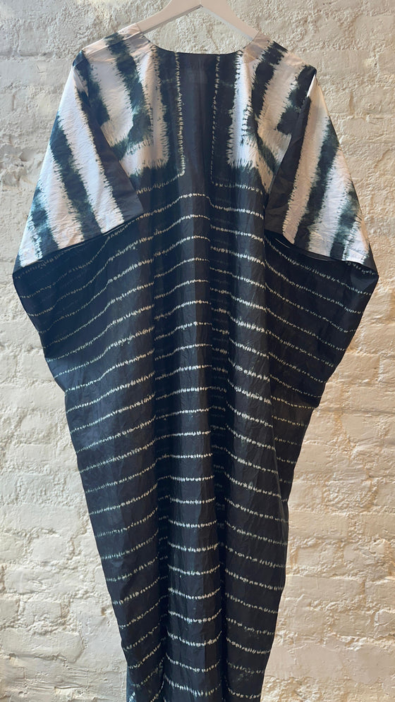 Striped Shibori Kaftan