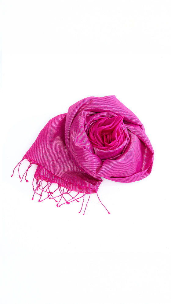 Metallic Dupatta - Rani