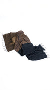 Metallic Dupatta - Black