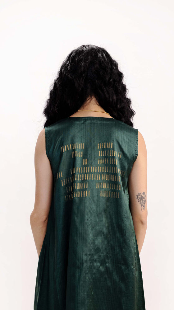 BORDER JAMDANI KURTA