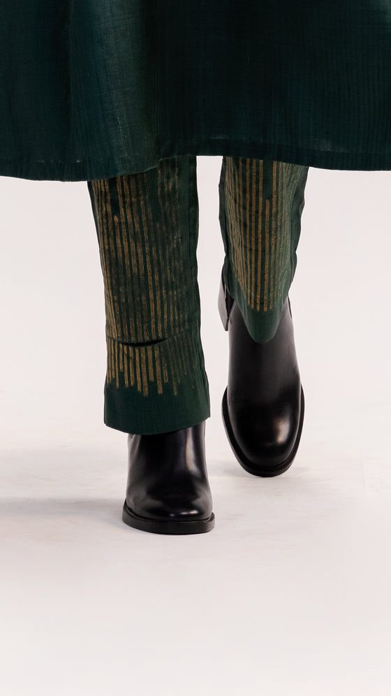 TERRAIN JAMDANI PANTS - GREEN