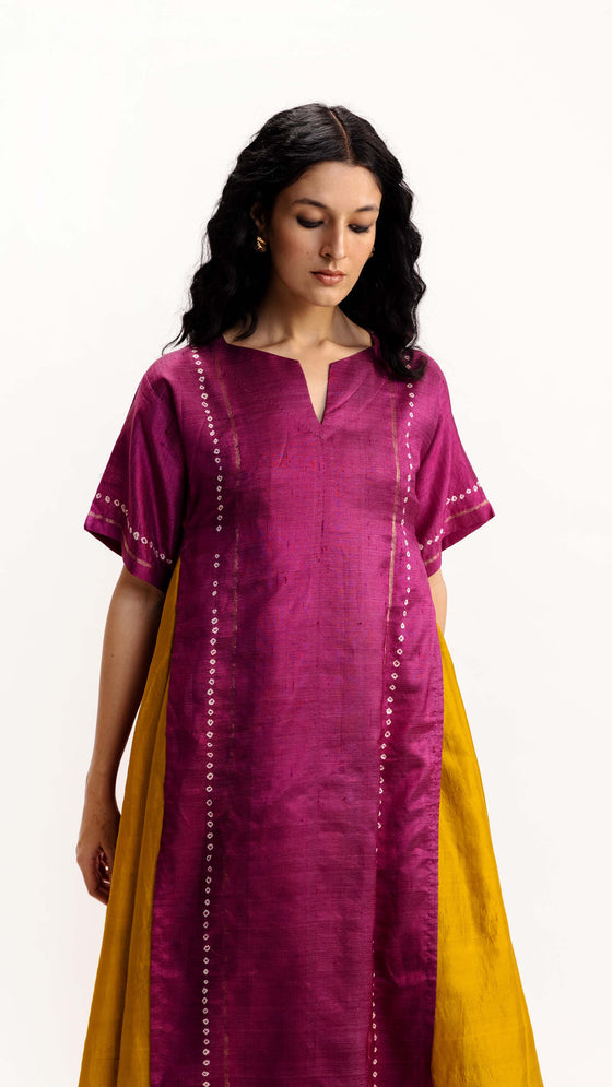 BORDER JAMBAN DRESS