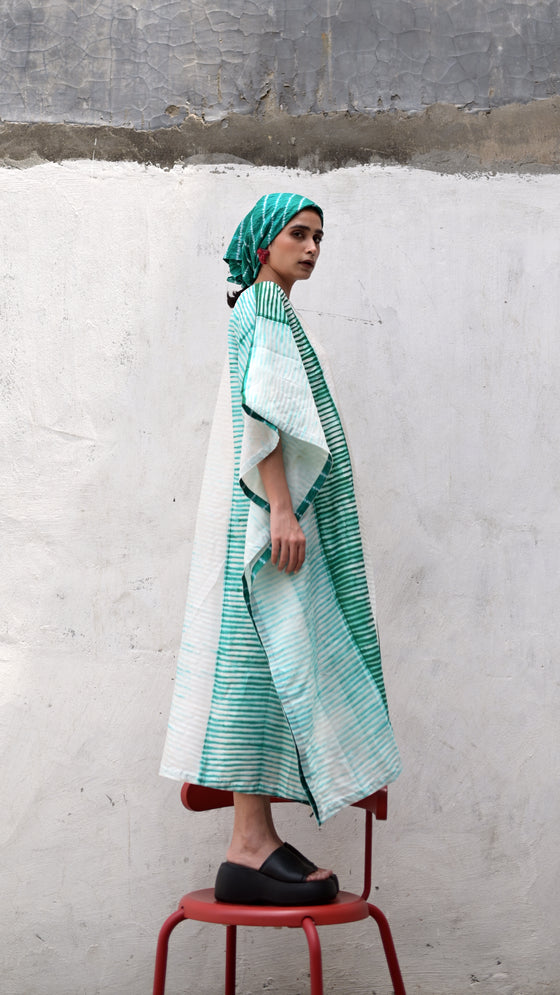 EMERALD ARASHI KAFTAN