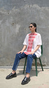 SILK RIVER TOP RED