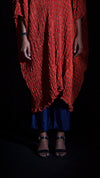 NAMI SILK PANTS - NAVY