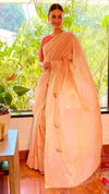 Floral Petal Jamdani Saree