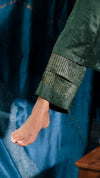 TERRAIN JAMDANI PANTS - GREEN