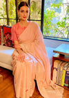 Floral Petal Jamdani Saree