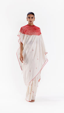  HANDSFREE SAREE 2.0 - IVORYRED