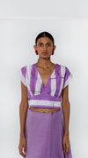 LAVENDER ITAJIME BLOUSE