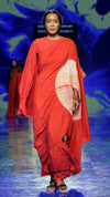 Red Handsfree saree