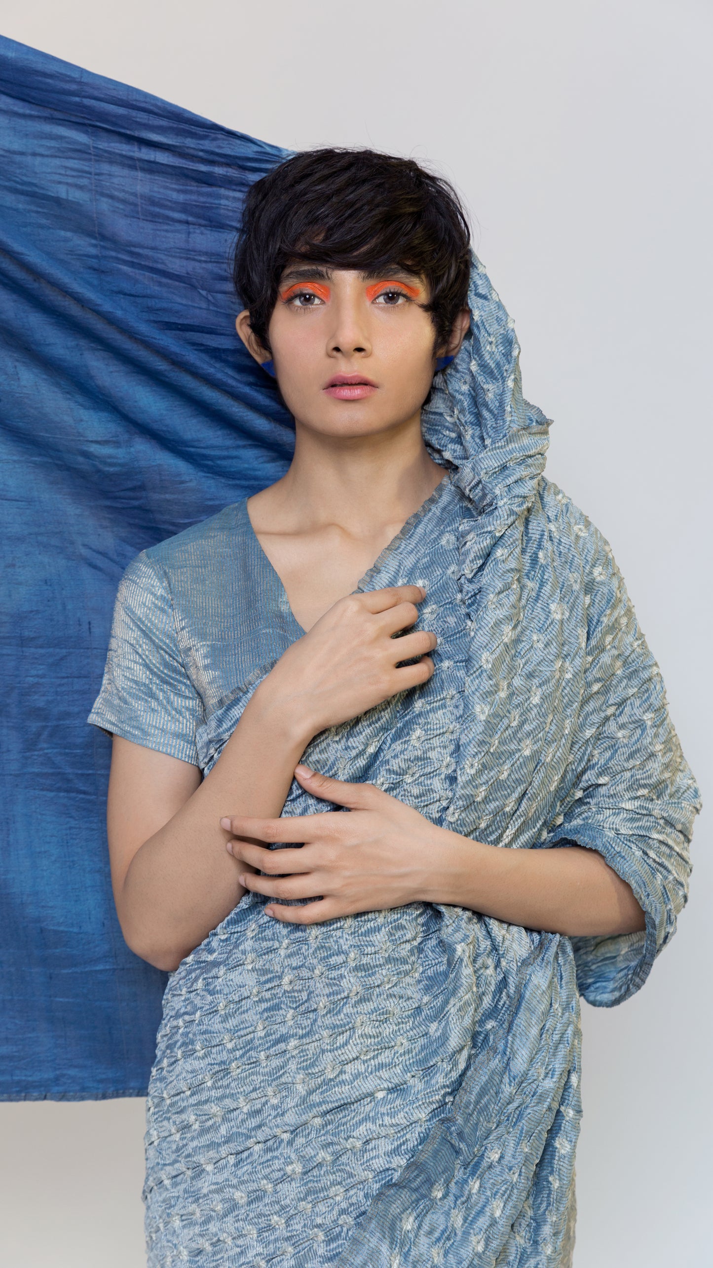 Naturally Dyed Veda Saree