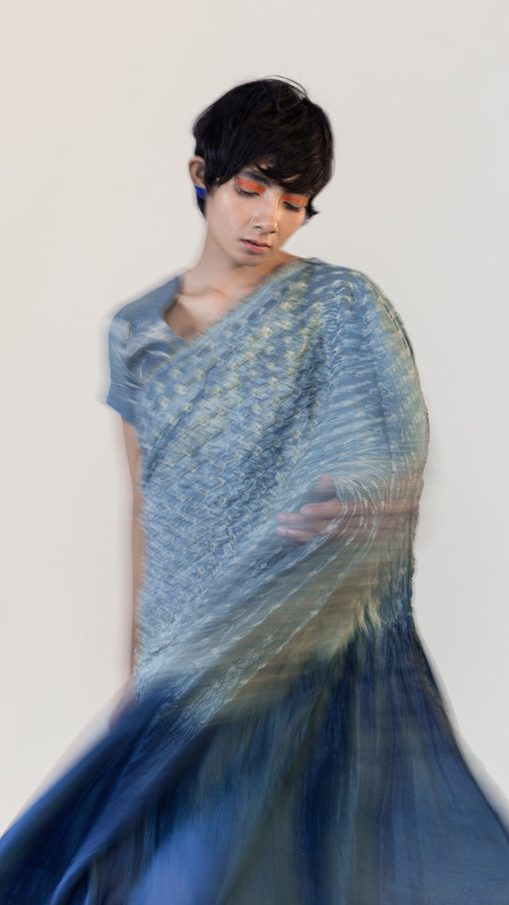 Naturally Dyed Veda Saree