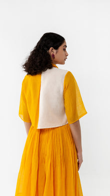  YELLOW CROP TOP