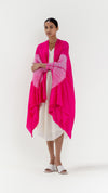 SEGMENT CAPE  - FUCHSIA