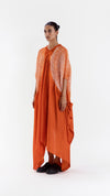 NAMI SLEEVE DRESS - RUST