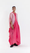 NAMI SLEEVE DRESS - PINK