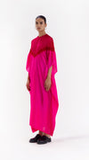 TRIANGLE KAFTAN - FUCHSIA