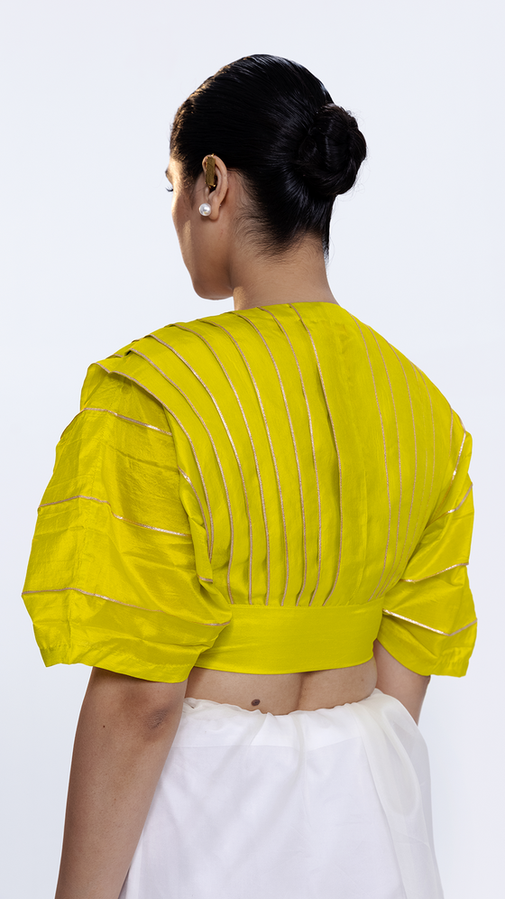 Wing Blouse - Lime