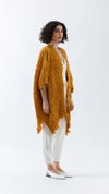 SHELL CAPE - MUSTARD