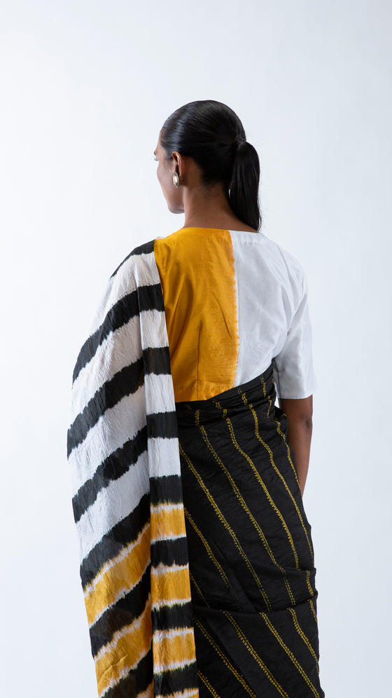NAMI BLACK SAREE