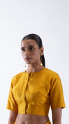 NAMI MOON BLOUSE - MUSTARD