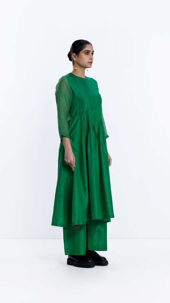 Shore Kurta Set - Emerald